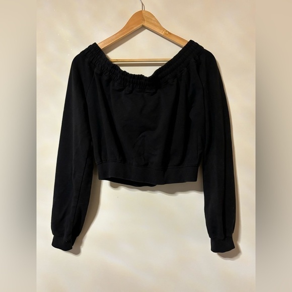 Sommer Ray- off the shoulder cropped sweater XL - Picture 3 of 4